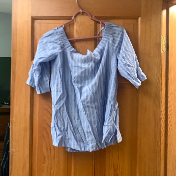 Ann Taylor Off The Shoulder Top - Size M - Picture 1 of 3